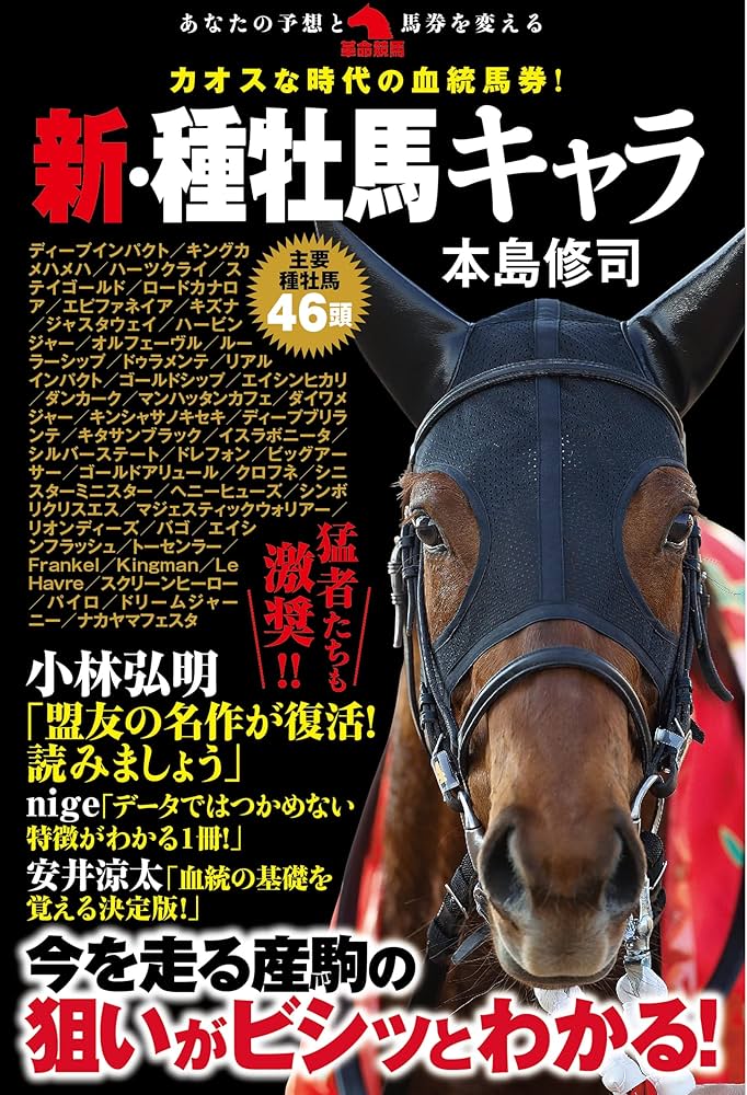 カオスな時代の血統馬券! 新・種牡馬キャラ (革命競馬) | 本島修司 |本
