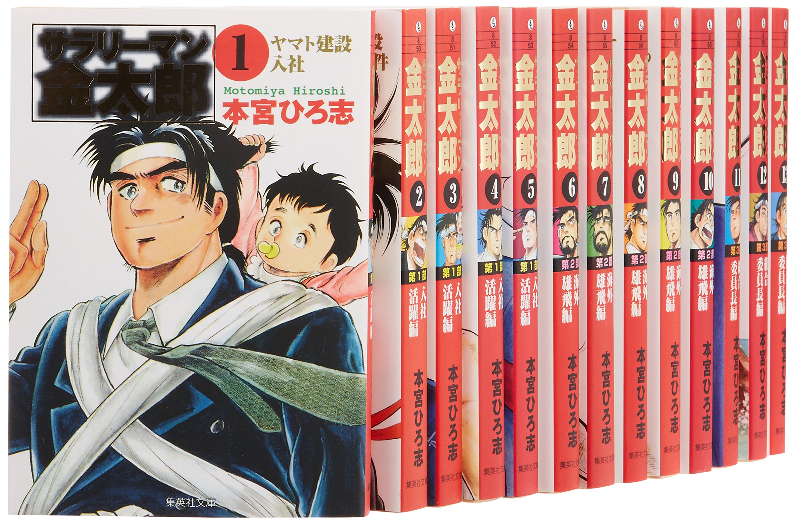 サラリーマン金太郎 文庫版 コミック 全20巻完結セット (集英社文庫