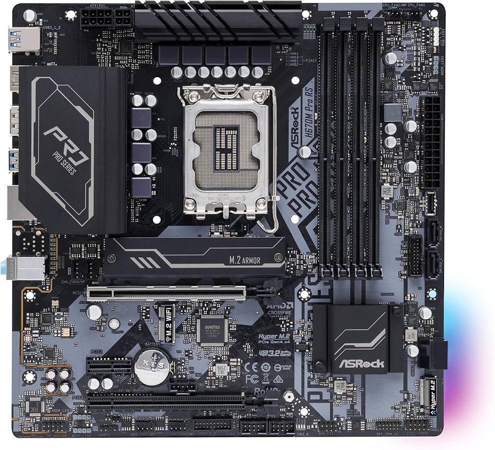 ASRock H670M Pro RS + Core i3 12100Fセット ASRock H670M Pro RS +