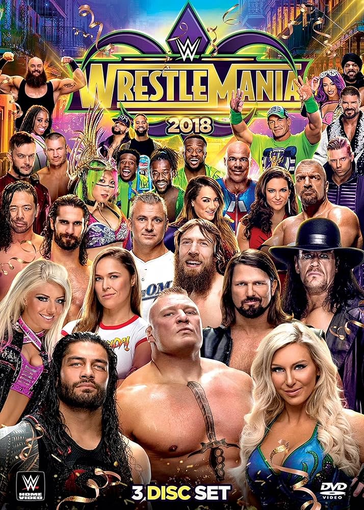 Amazon.com: WWE: WrestleMania 34 (DVD) : WWE, WWE, WWE, Kurt Angle
