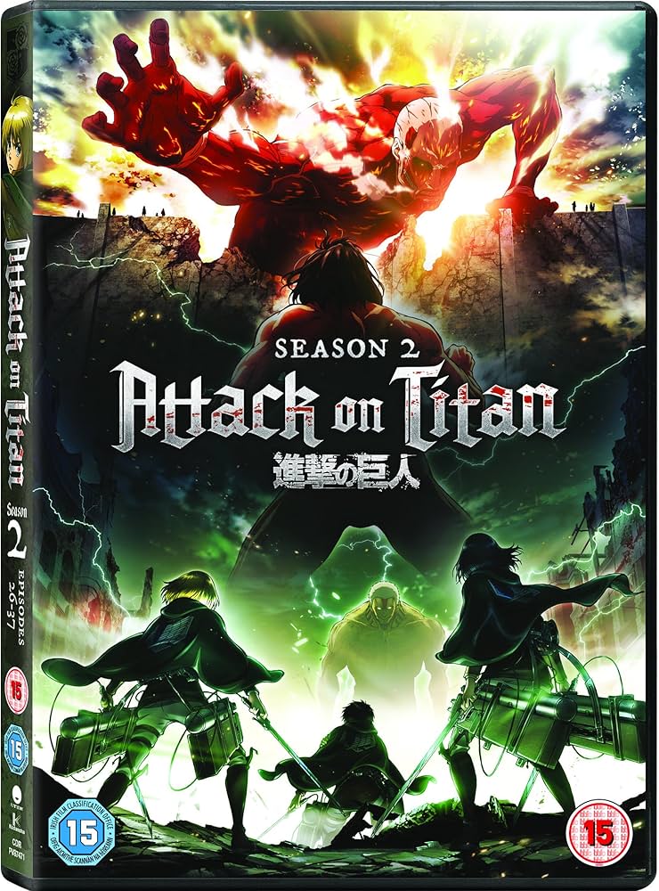 Amazon.com: Attack on Titan - Season 2(Funimation) [DVD] [2018