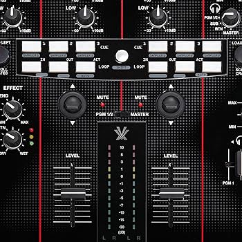 Amazon | Vestax DJミキサー PMC-05Pro IV BLK ブラック MIDI
