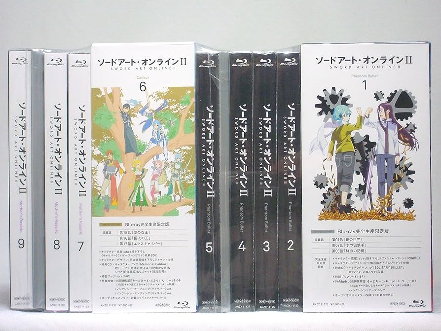 Amazon.co.jp | ソードアート・オンラインII 【完全生産限定版】全9巻