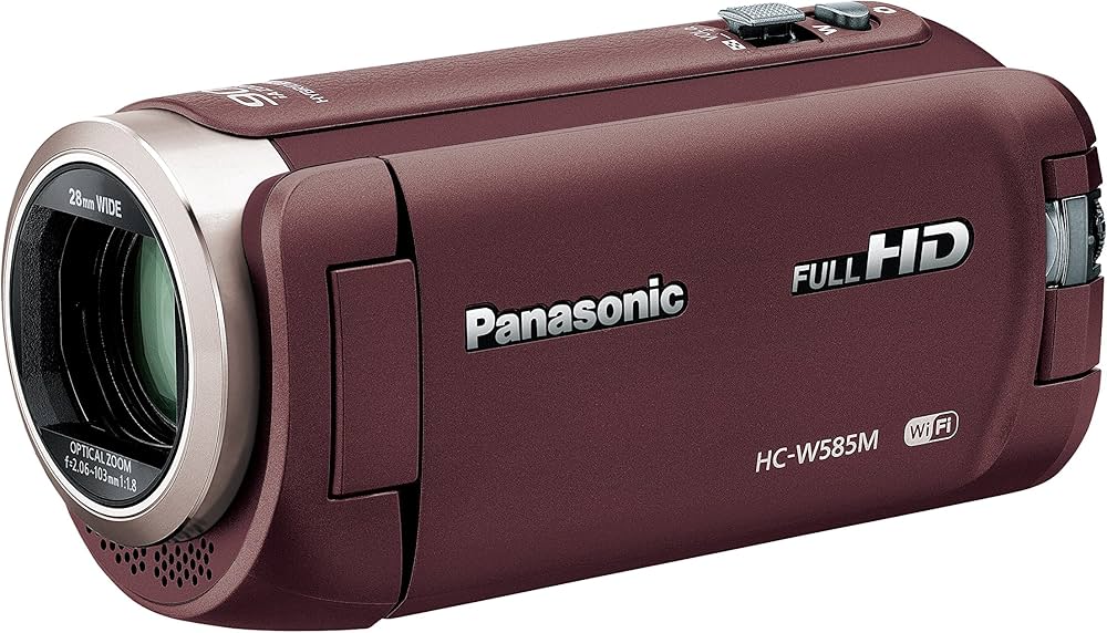 Amazon.co.jp: パナソニック HDビデオカメラ W585M 64GB ワイプ撮り 高