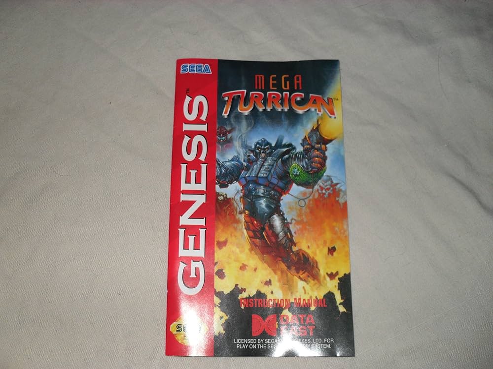 Amazon.com: Mega Turrican - Sega Genesis (Renewed) : Video Games