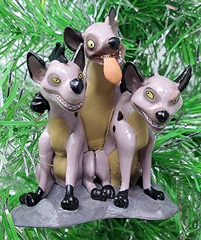 Amazon.co.jp: ライオンキング オーナメントセット 悪役の傷跡と