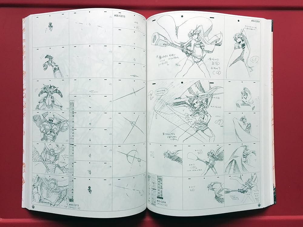 Amazon.com: 天元突破グレンラガンアニメーション原画集(1) GROUNDWORK