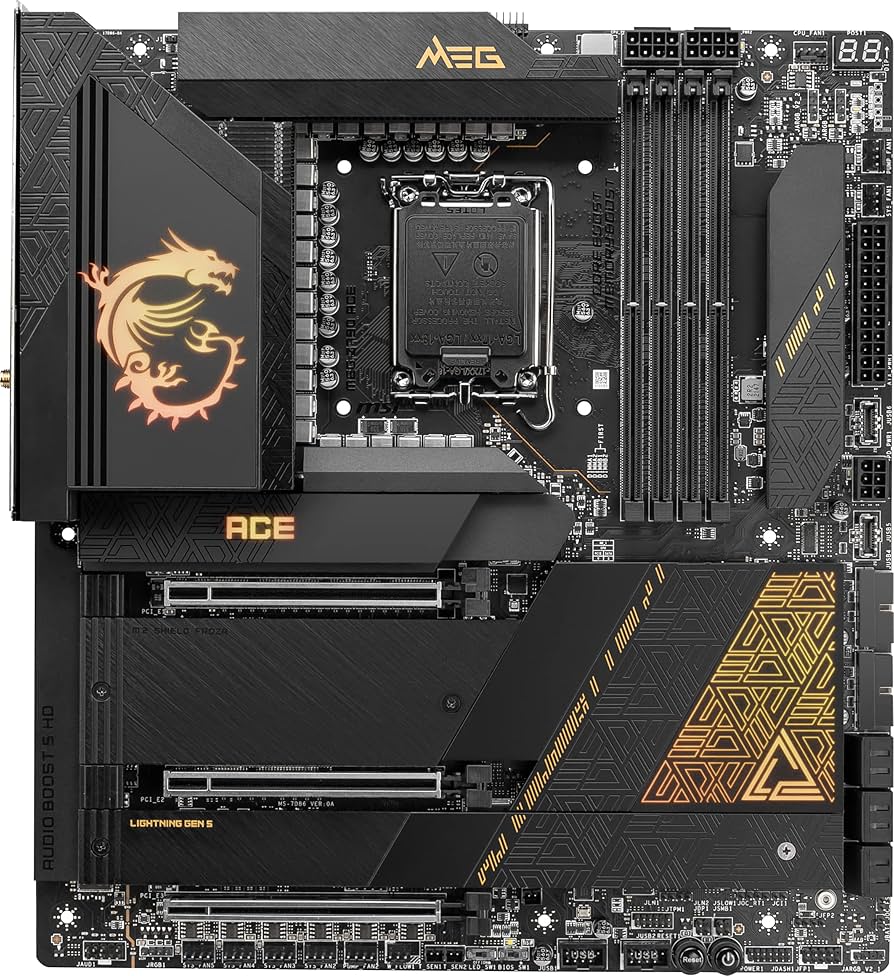 Amazon.com: MSI MEG Z790 ACE Gaming Motherboard (Supports 12th
