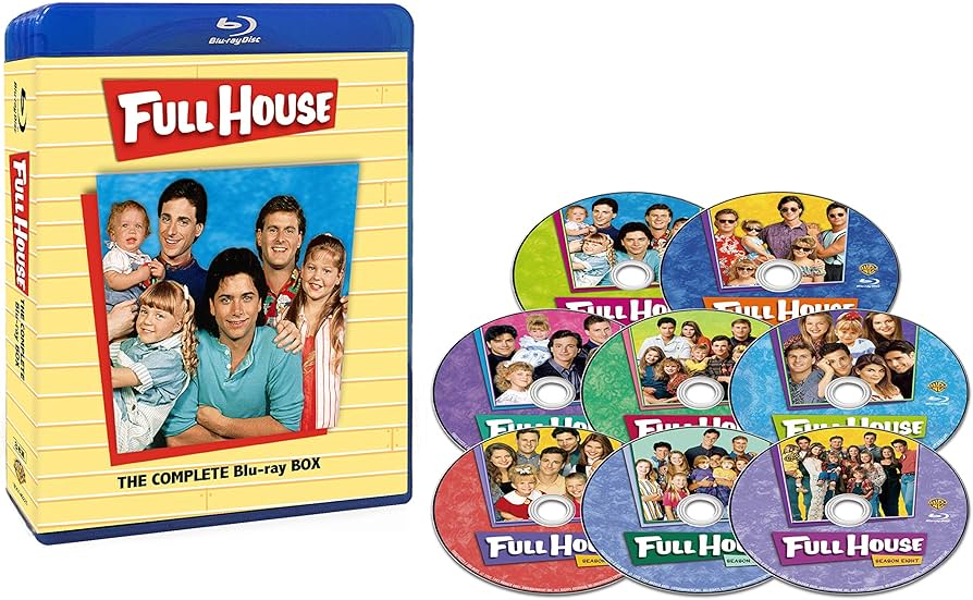 Amazon.co.jp: フルハウス シーズン1-8 全話まとめ見ブルーレイ (8枚組