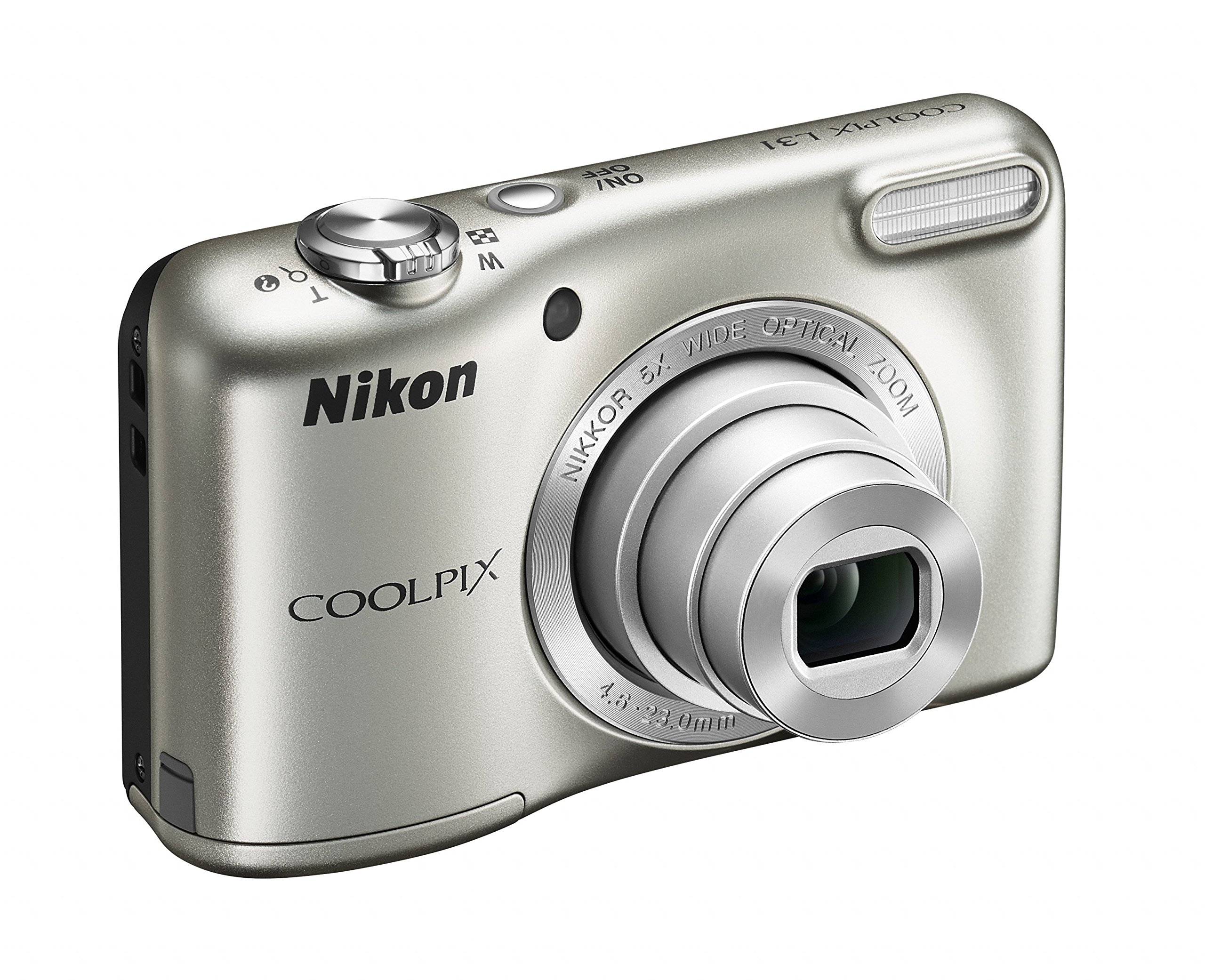 Nikon Câmera digital compacta COOLPIX L31 de 16,1 MP, zoom óptico