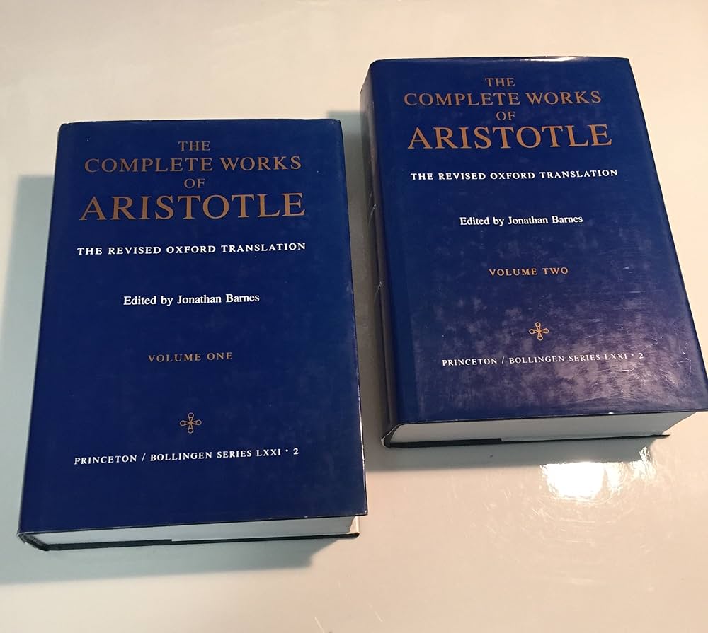 The Complete Works of Aristotle: The Revised Oxford Translation