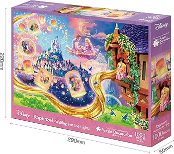 Amazon | エポック社 1000ピース ジグソーパズル ディズニー Rapunzel