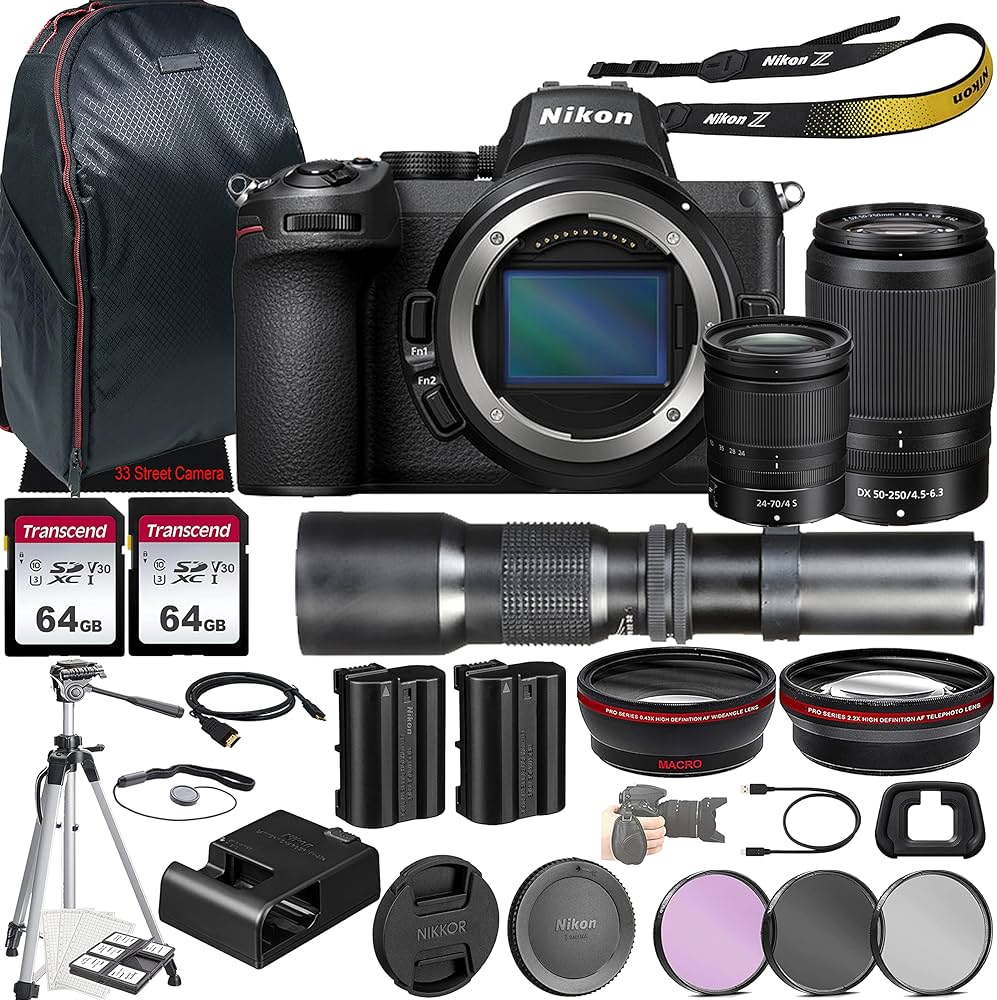 Amazon | Nikon Z5 ミラーレスカメラ NIKKOR Z 24-70mm f/4 Sレンズ +