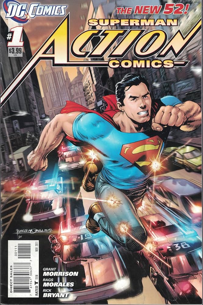 Amazon.com: Action Comics #1 The New 52!. 1st Printing (Action