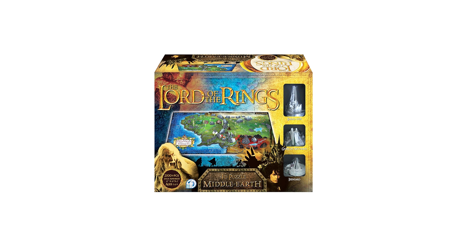 Amazon.com: 4D Cityscape Lord of The Ring Middle Earth 3D Time