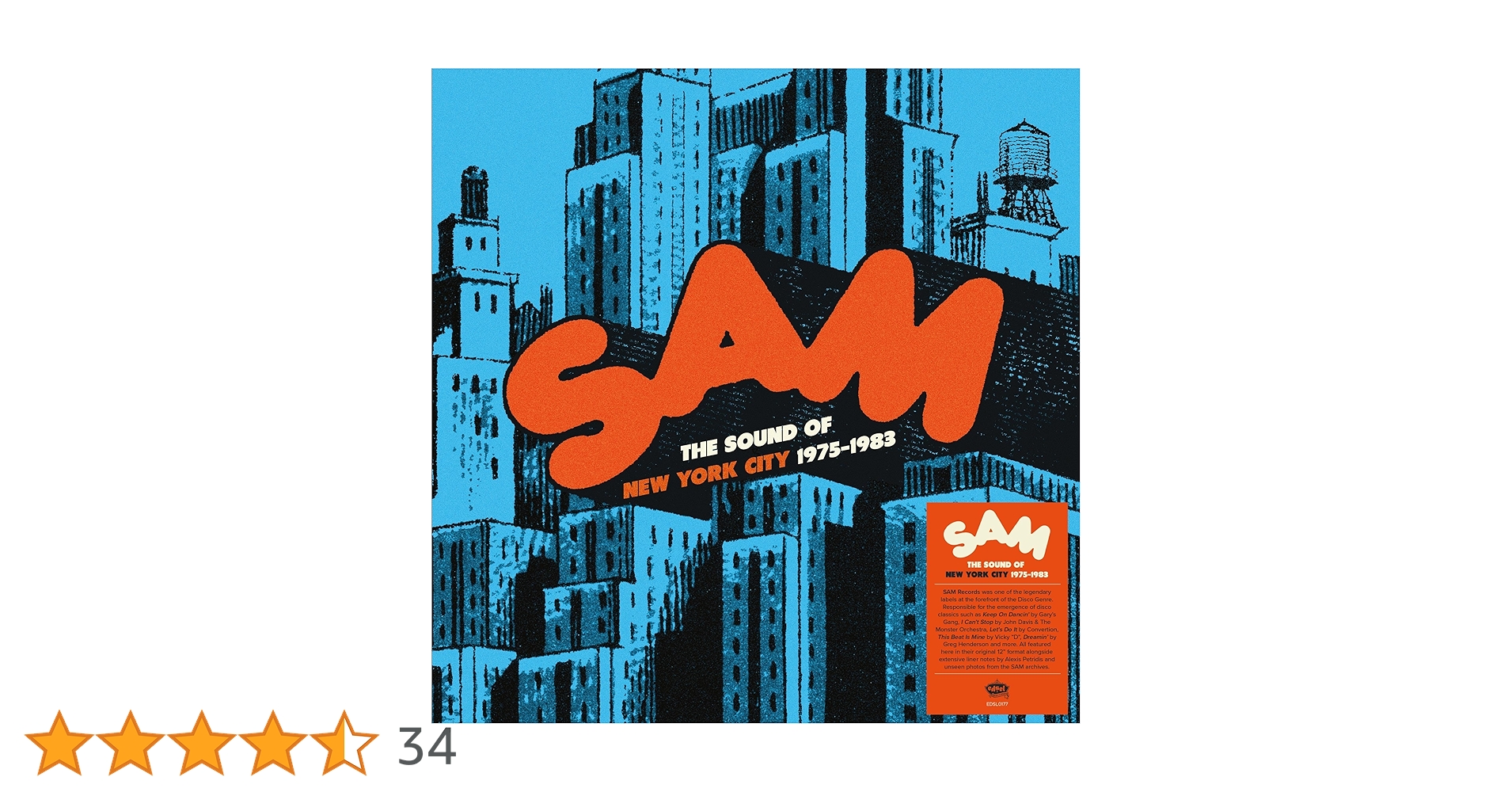 Amazon.co.jp: Sam Records Anthology: The Sound Of New York City