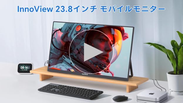 Amazon.co.jp: InnoView モバイルモニター 23.8インチ 4K モバイル
