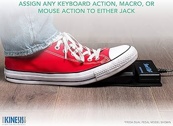 Amazon.com: Kinesis Savant Elite2 Programmable USB Foot Switch (2