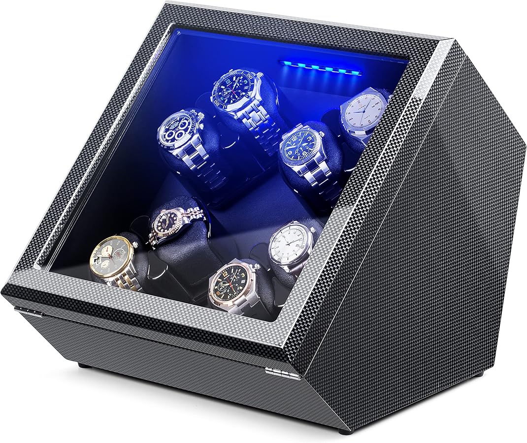 Amazon | ワインディングマシーン 8本巻き上げ 腕時計自動巻き機 日本