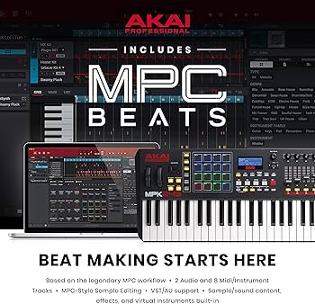 Amazon | AKAI Professional フルサイズのセミウェイト49鍵MIDI
