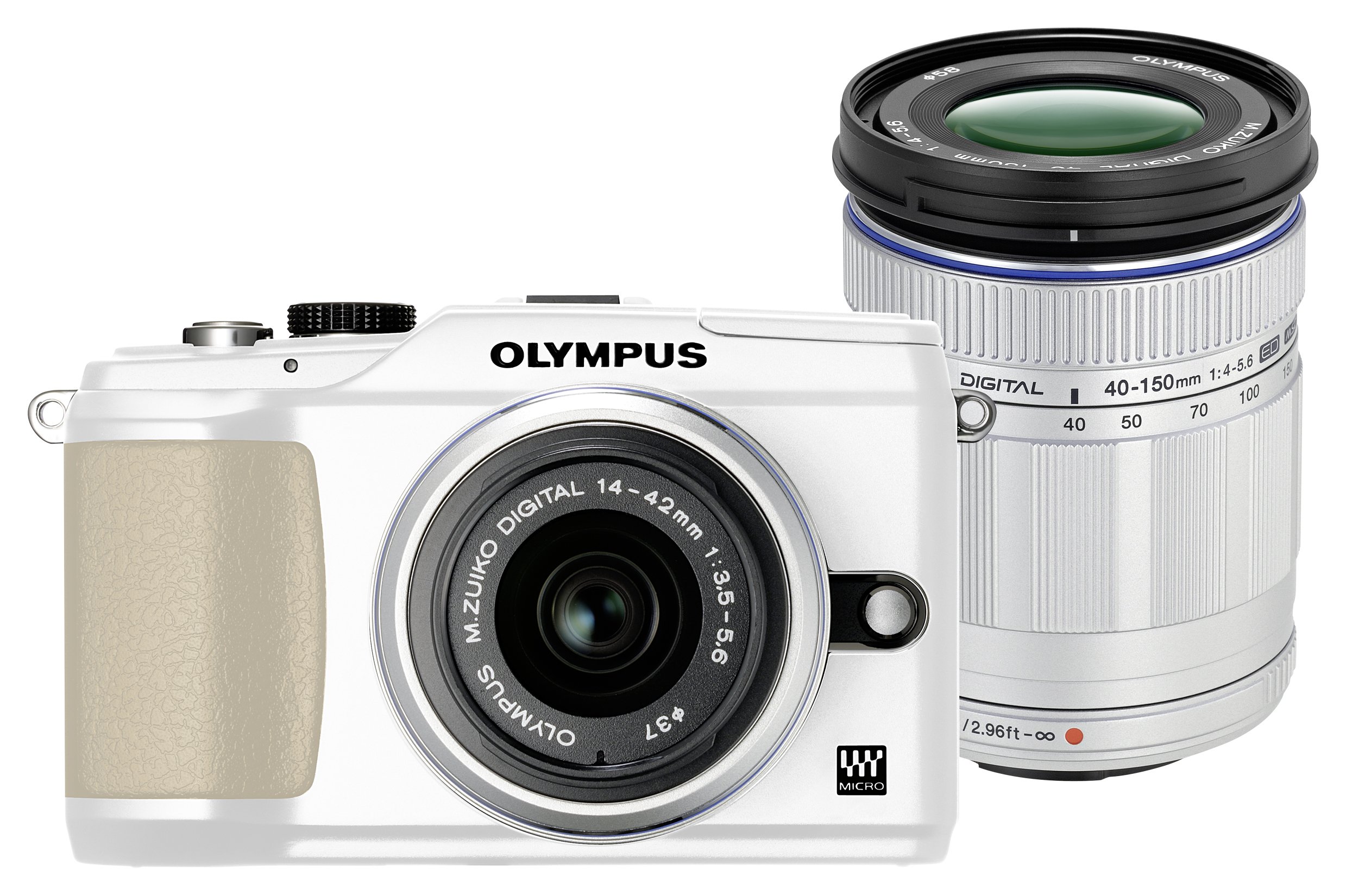 Amazon | OLYMPUS ミラーレス一眼 E-PL2 ダブルズームキット ホワイト
