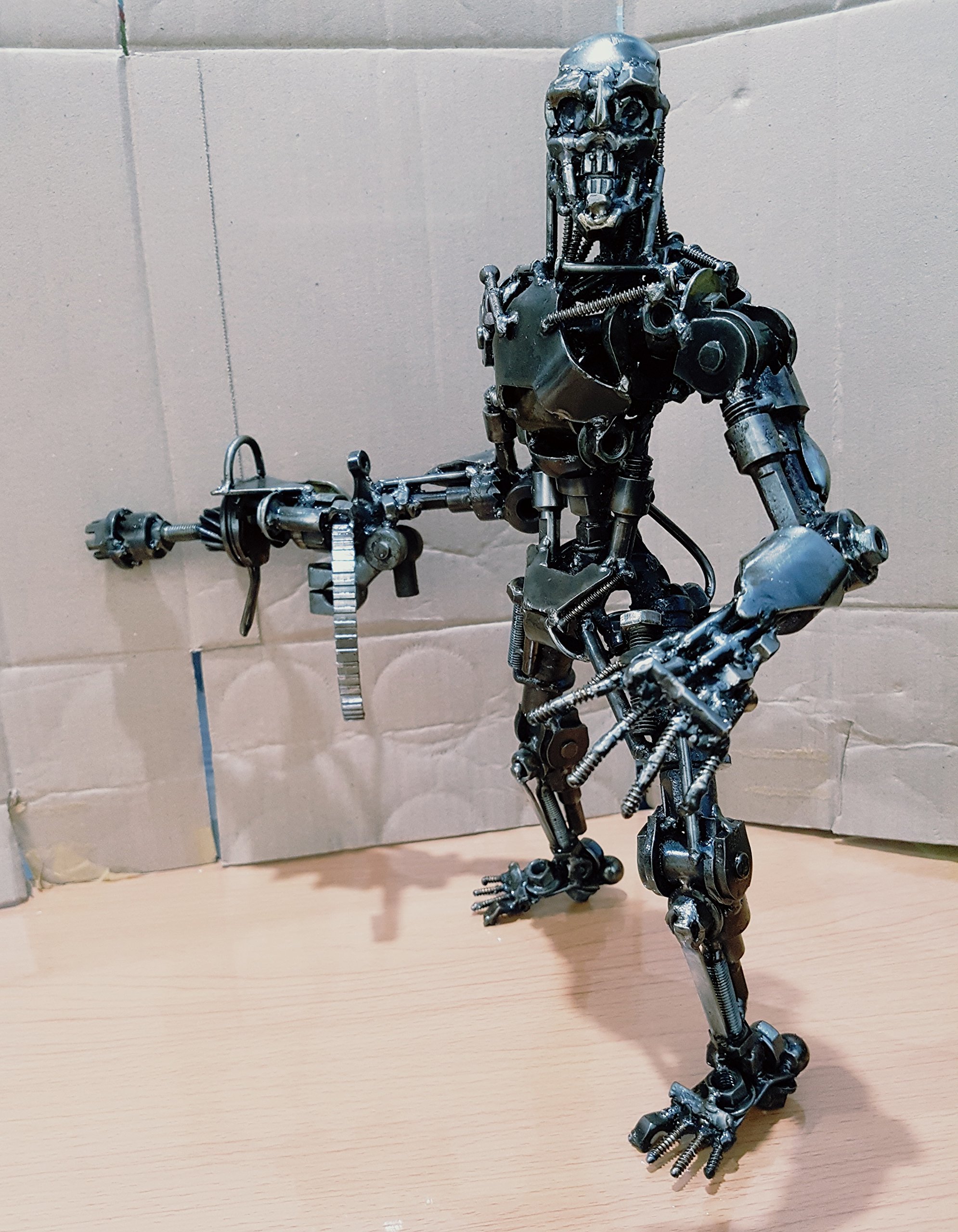 Amazon | Terminator T - 800メタル鉄スクラップ表示3dmodelコンセプト