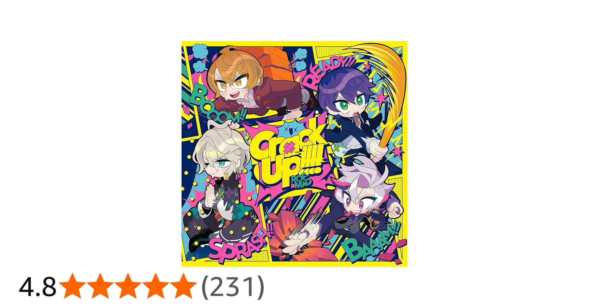 Amazon.co.jp: ROF-MAO : 【Amazon.co.jp限定】Crack Up!!!! (ろふまお