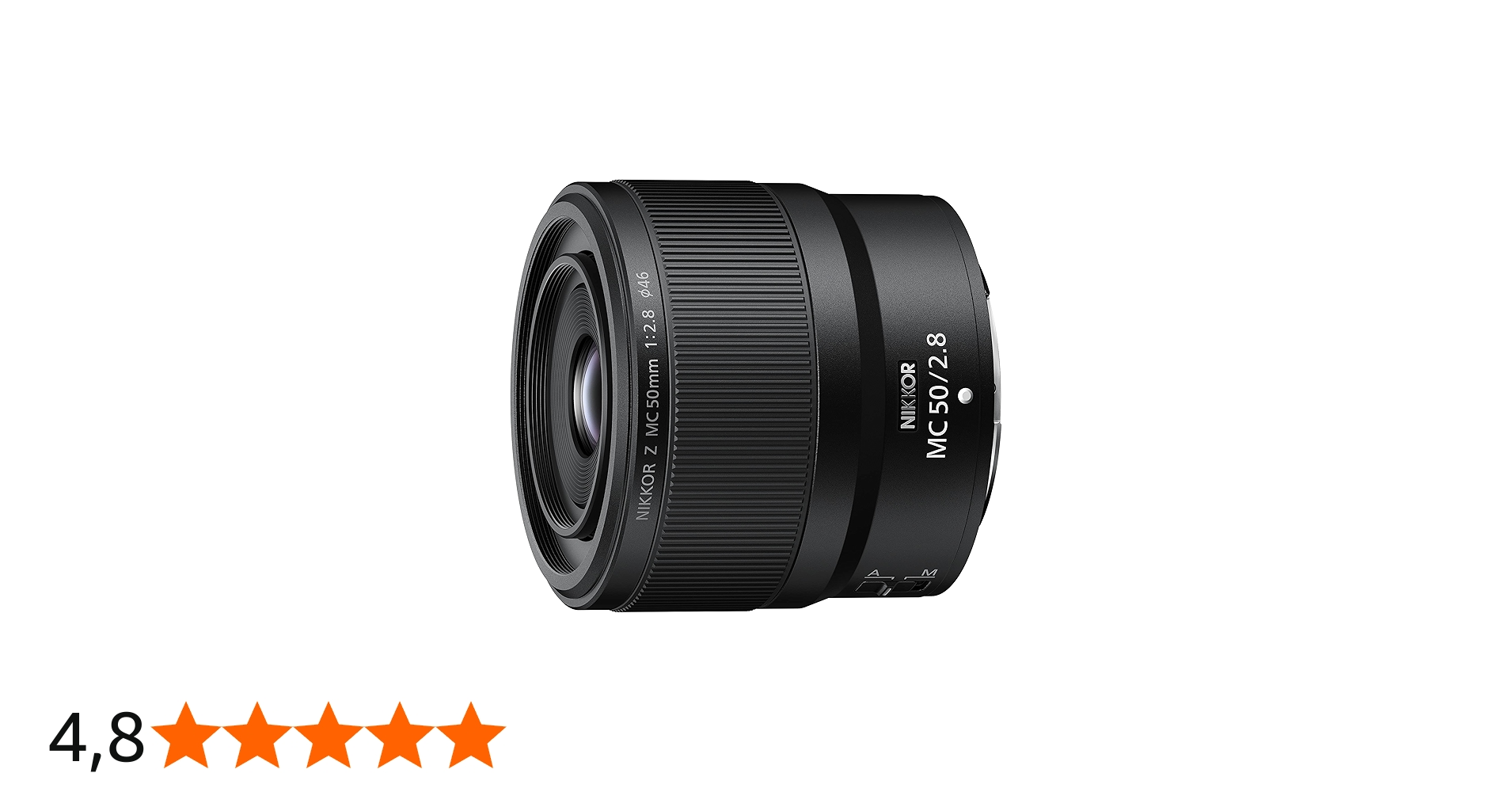 Nikon NIKKOR Z MC 50mm f/2.8, Luminoso obiettivo macro standard