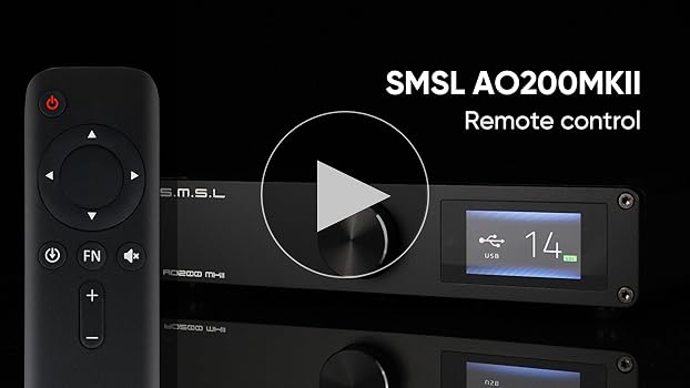 SMSL AO200 MKII MK2 MA5332MS Class D Amplifier, 160W 2 Channel