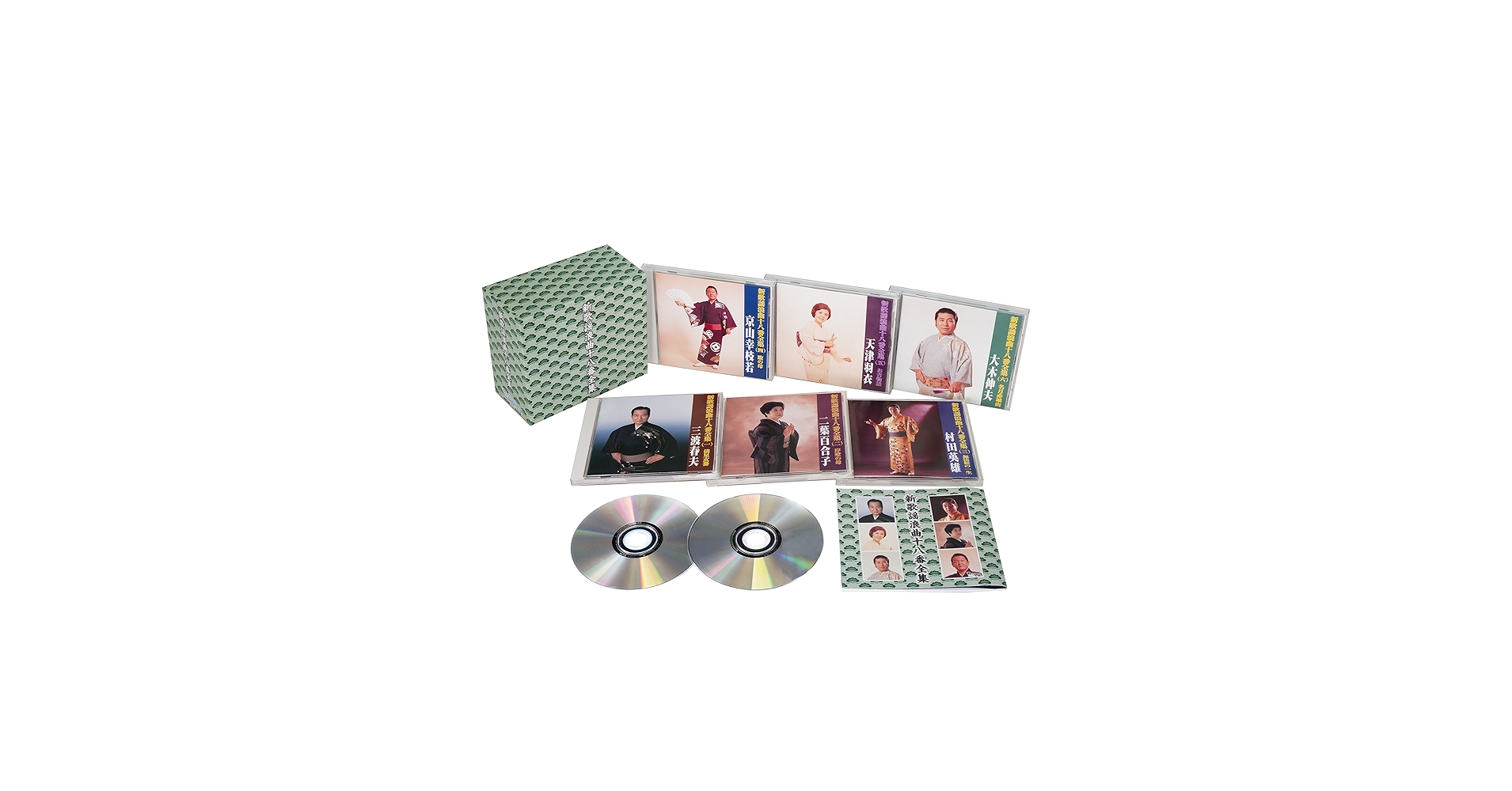 Amazon.co.jp: 新 歌謡浪曲十八番全集 [CD] TFC-2841-6-TEI: ミュージック