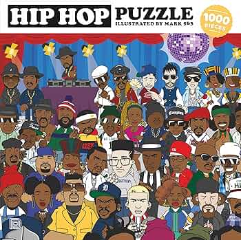 Hip Hop Puzzle: 1000 Pieces: 563, Mark, Press, Dokument