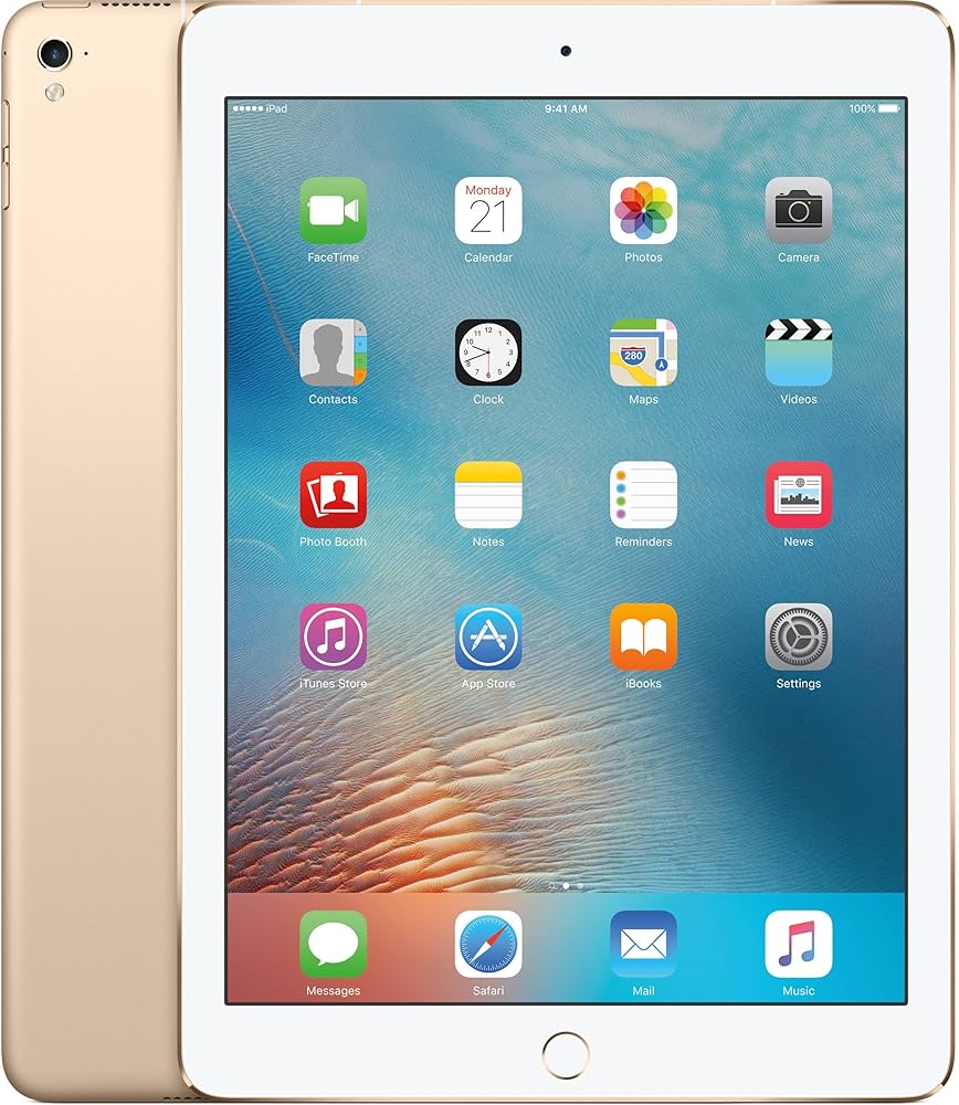 Apple iPad Air 2 Tablet (9.7 inch, 32GB, Wi-Fi + Cellular), Gold