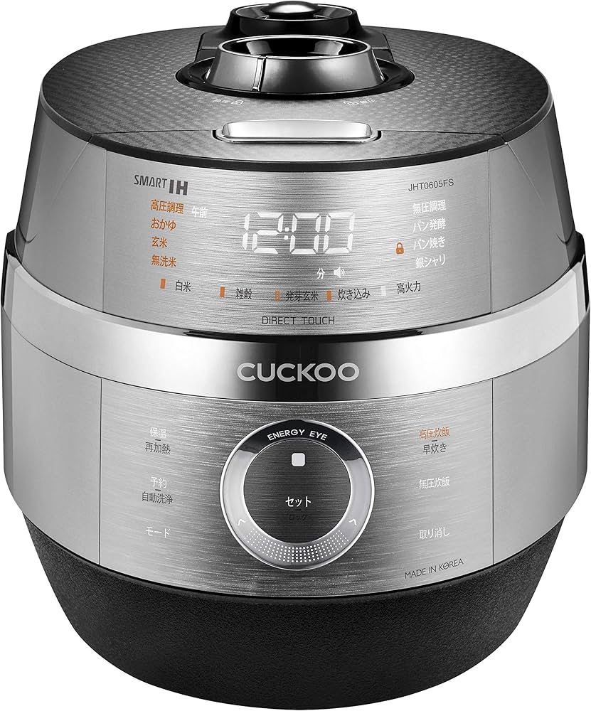 Amazon | CUCKOO 発芽玄米 圧力釜 IH炊飯器 ツインプレッシャー 6合