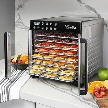 Amazon.com: Excalibur Food Dehydrator 8-Tray for Jerky, Fruit