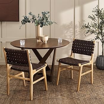 Amazon.com - Safavieh Home Taika Cognac and Natural Woven Leather