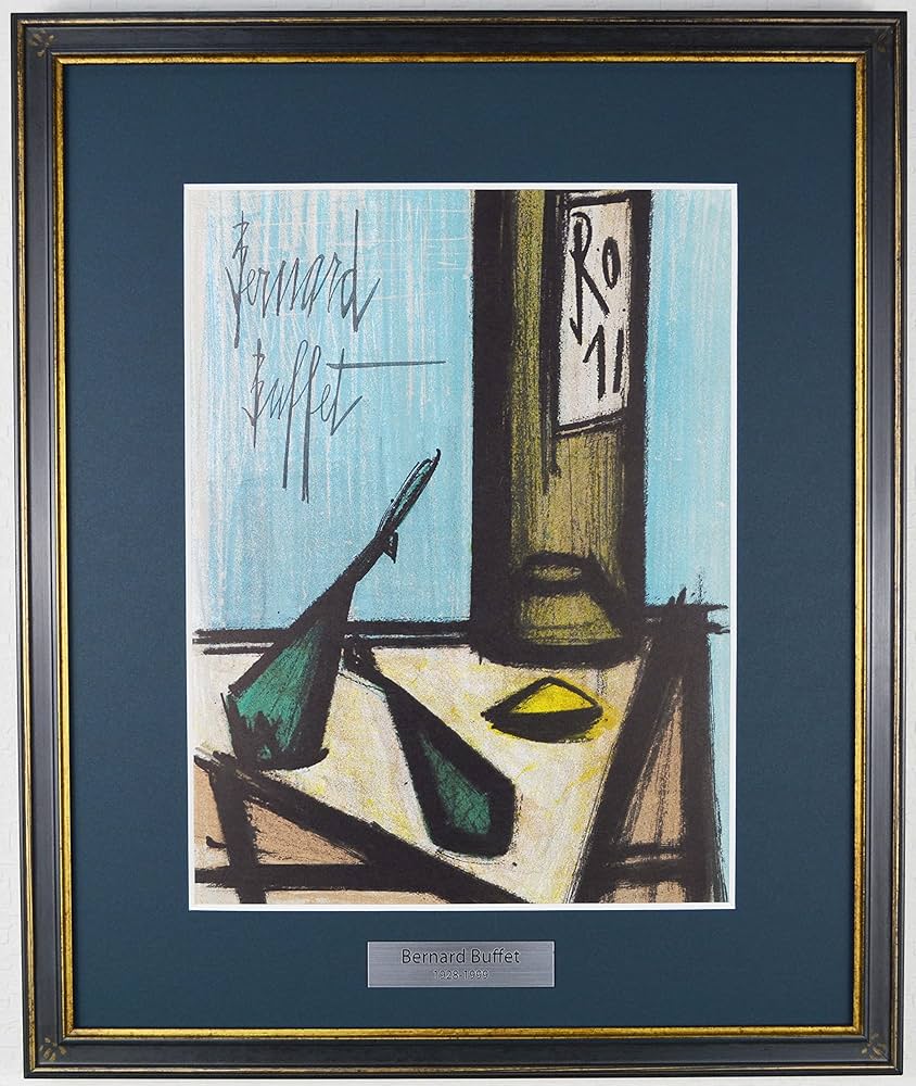 ベルナール・ビュフェ（Mourlot）工房リトグラフヴィンテージポスター