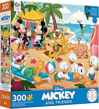 Amazon | Mickey and Friends - Mickey & Minnie at the Beach (300