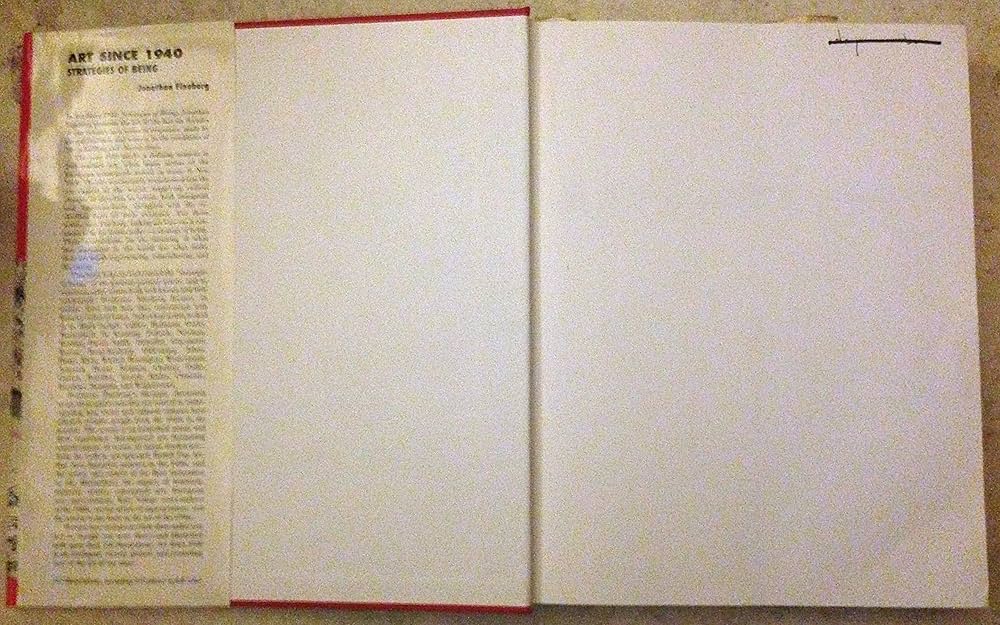 Amazon.com: Art Since 1940: Strategies of Being: 9780810919518