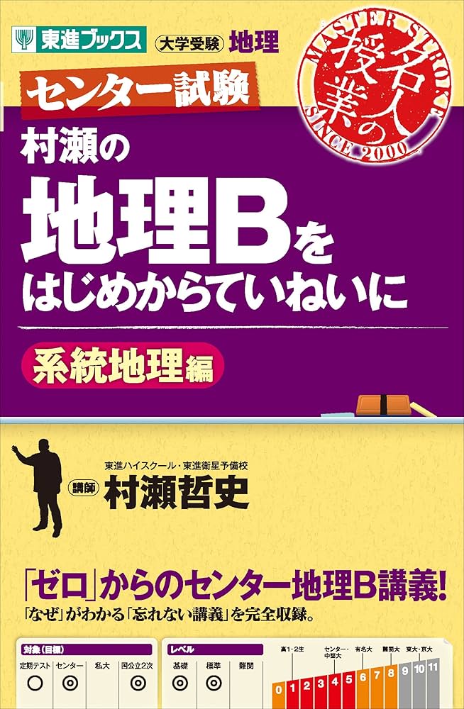 村瀬の地理Bをはじめからていねいに 系統地理編 (東進ブックス