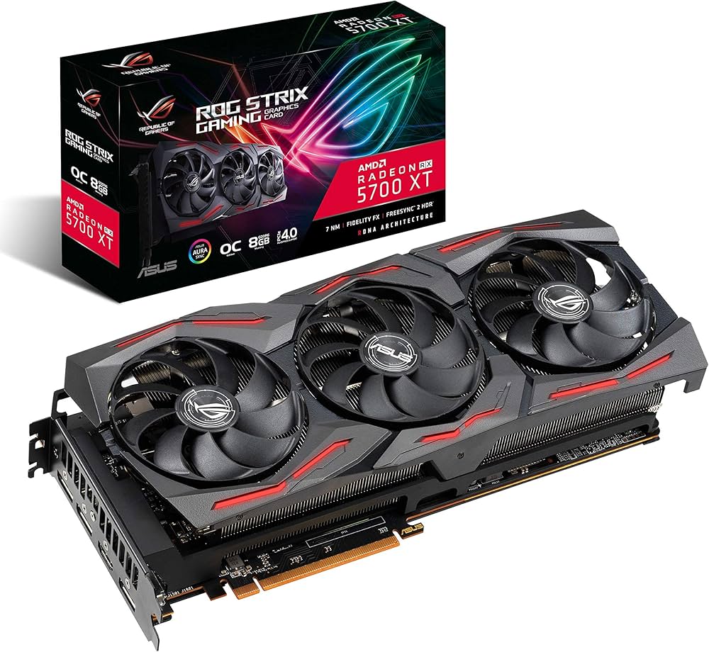 Amazon | ASUS AMD Radeon RX 5700 XT 搭載 トリプルファンモデル 8G