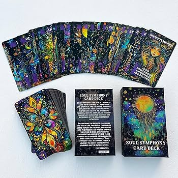 GZXINKE Love Oracle Deck, Twin Flame Tarot Cards, Mystic Love