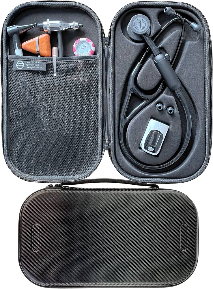 Amazon.co.jp: リットマン専用プレミアムケース 【カーボン仕様】聴診