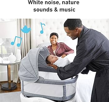 Amazon.com : Graco Sense2Snooze Bassinet with Cry Detection