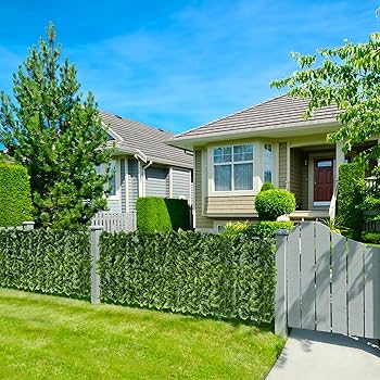 Amazon.com : Jinwu Artificial Ivy Privacy Fence Screen, 39.4x118