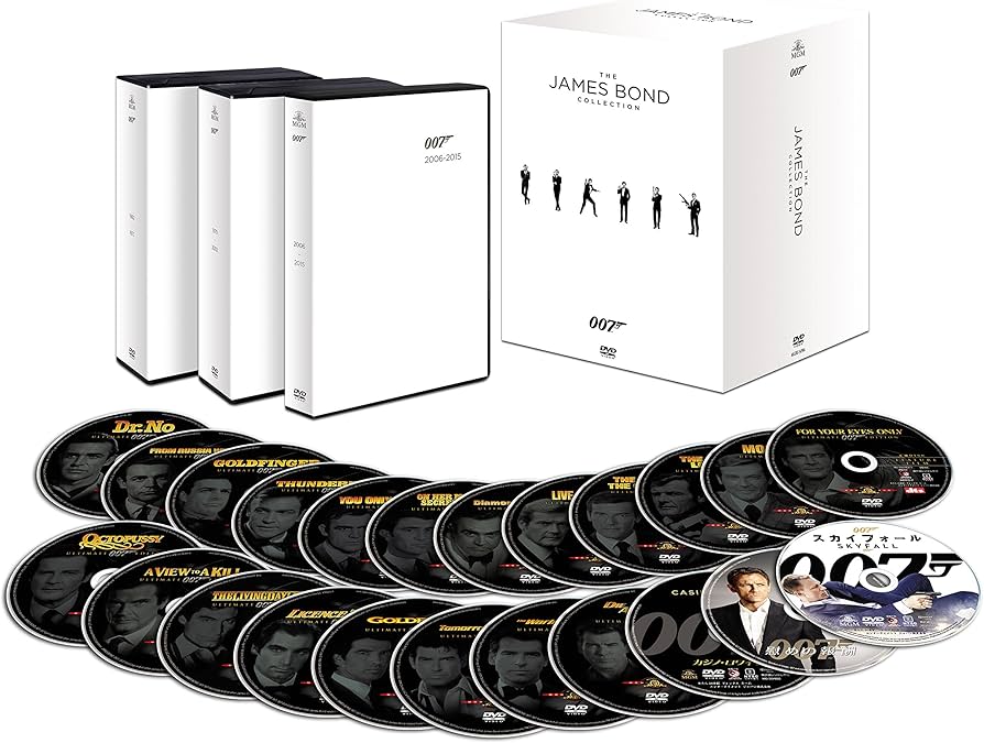 Amazon.co.jp: 007 コレクターズDVD-BOX(23枚組)(初回生産限定) 007