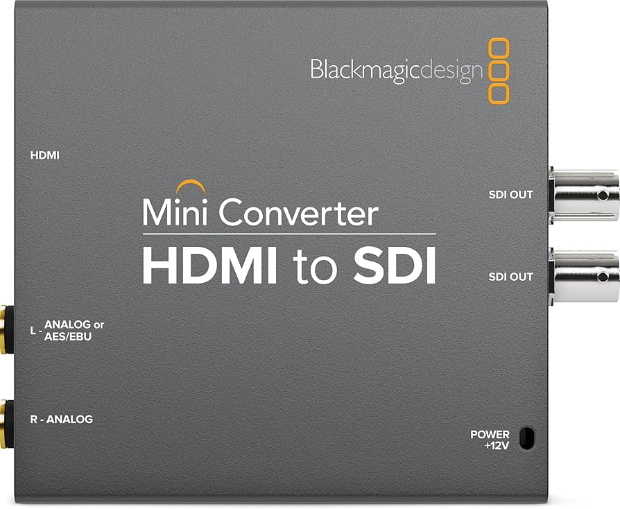 Amazon.com: Blackmagic Design Mini Converter HDMI to SDI with