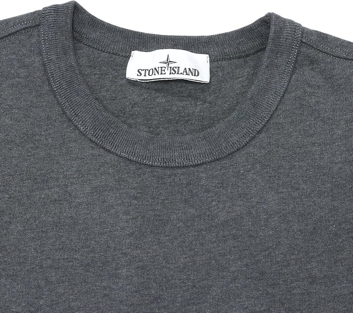 Amazon.co.jp: [ストーンアイランド] ワッペン付き ブラッシュスエット