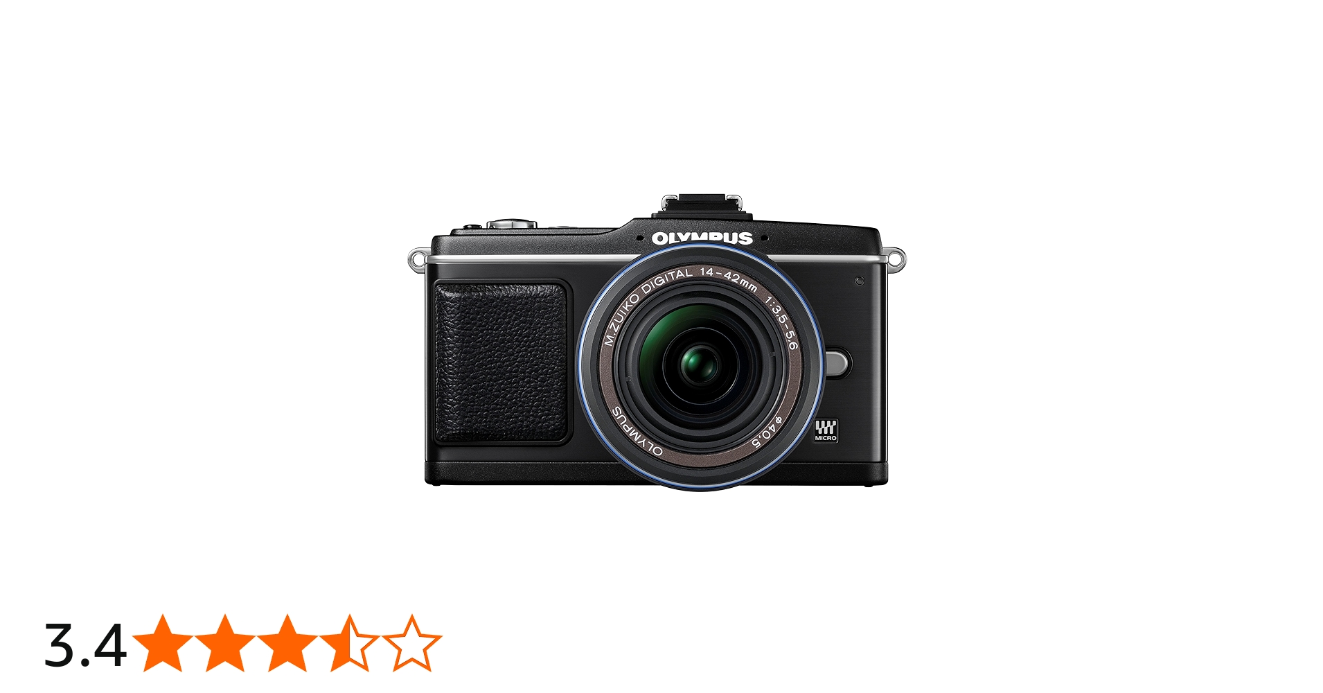 Amazon | OLYMPUS マイクロ一眼 PEN E-P2 レンズキット ブラック E