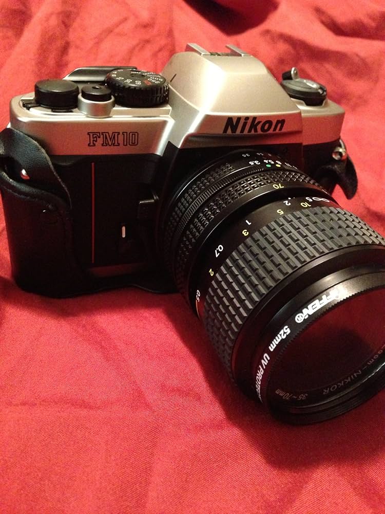 Amazon.com : Nikon FM-10 35mm SLR Camera Kit with 35-70mm F3.5-4.8