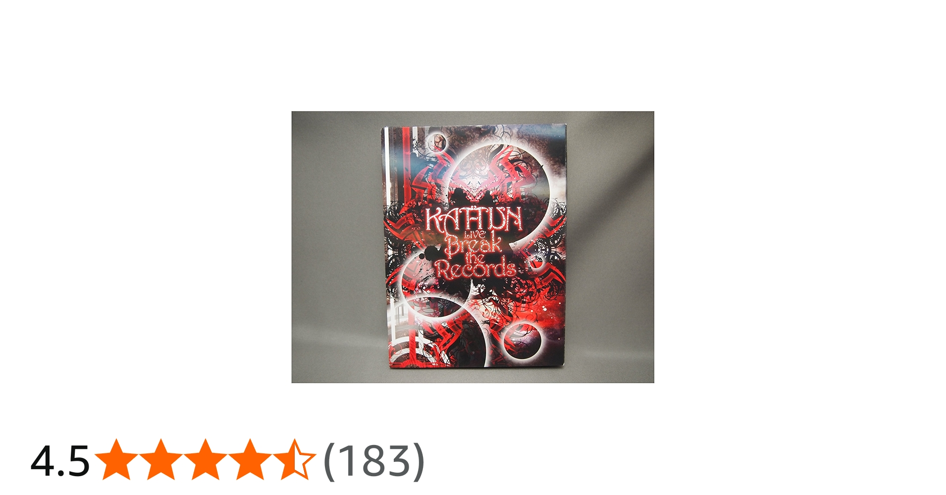 Amazon.co.jp: KAT-TUN LIVE Break the Records 【初回限定盤】 : KAT